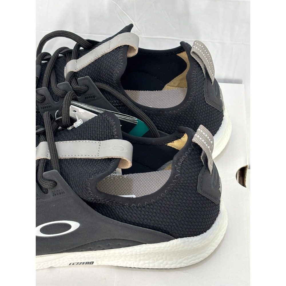 Oakley Dry Sneaker Shoes Mens Jet Black Low Top Lace Up Comfort Size 11 NWB - Picture 6 of 11